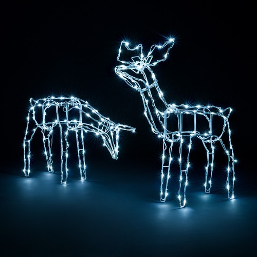Light reindeer outdoor - light,