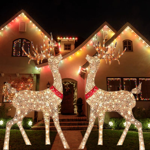 Lighted christmas decoration - lighted,