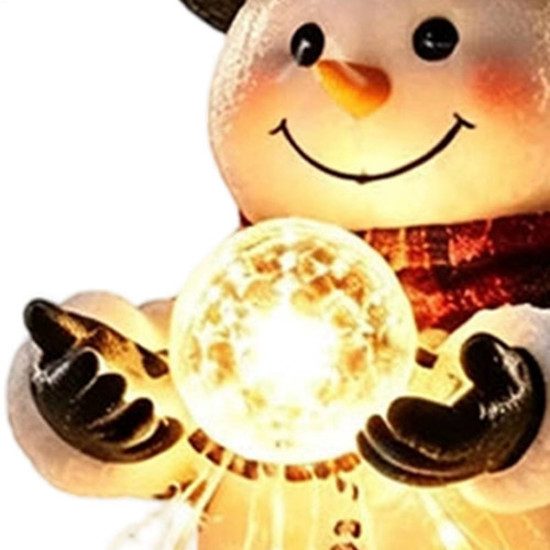 Light snowman outdoor - snowman,