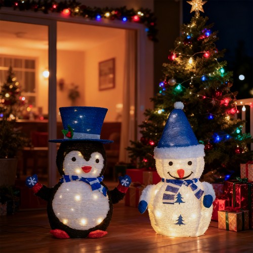 2pc christmas plush - 2pc,