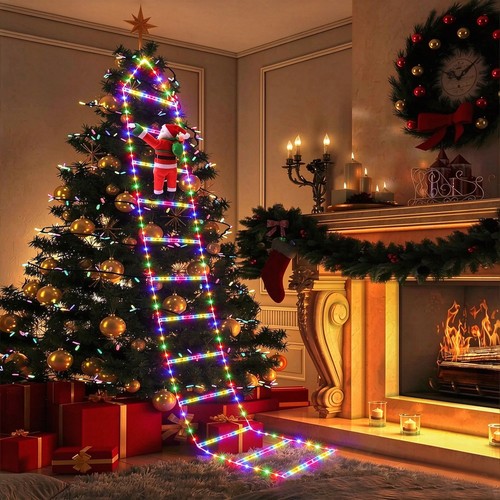Animated led santa claus - animated,