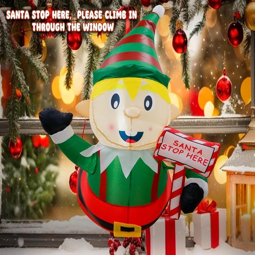 Christmas inflatables elf cute - elf,