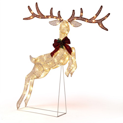5ft pre lit jumping christmas - 5ft,