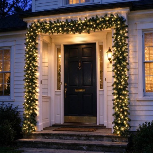 16ft led christmas garland - 16ft,