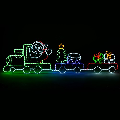 Christmas train rope light - rope,