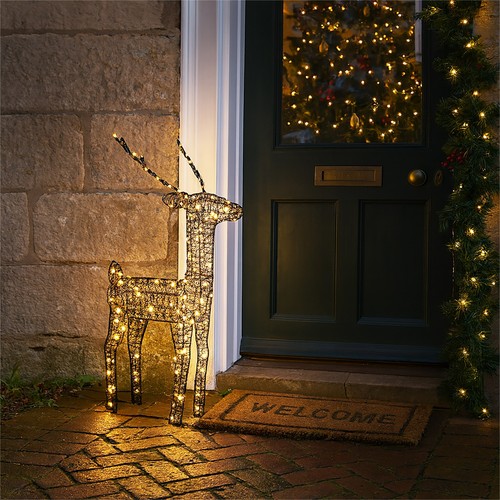 Led christmas reindeer outdoor - led,