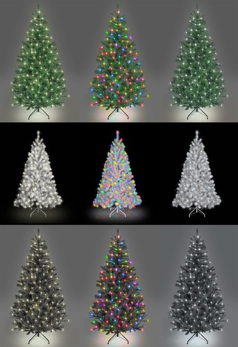 Pre lit christmas tree led - pre,