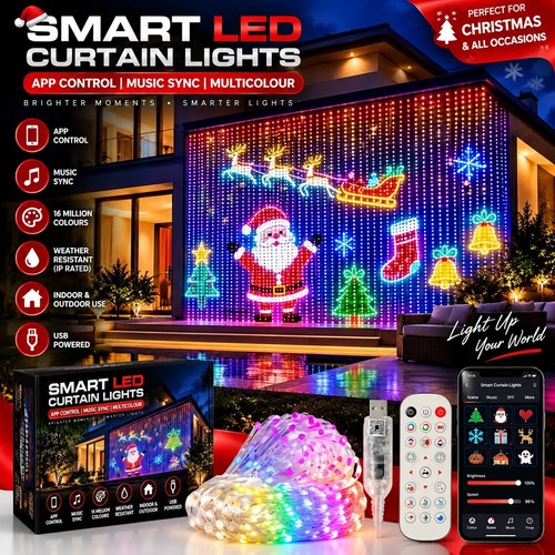 Smart led curtain light fairy - smart,