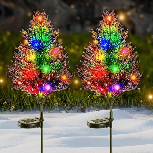 Pcs led christmas tree solar - 2,