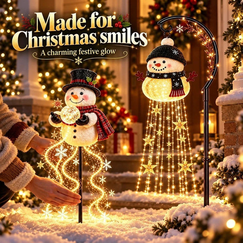 Christmas decorations snowman - christmas, decorations,