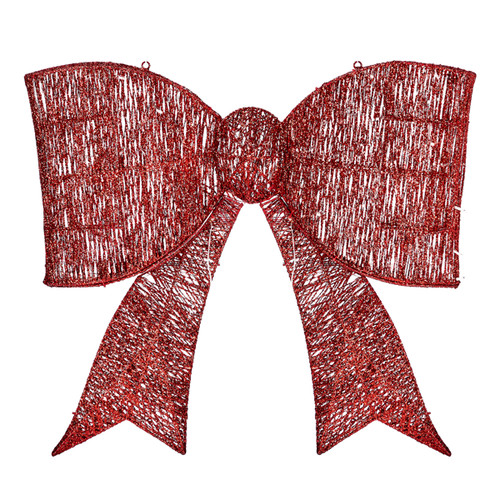 Pre lit outdoor giant bowknot - pre-lit,