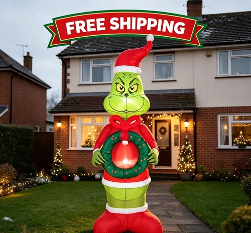 The grinch inflatable - the,