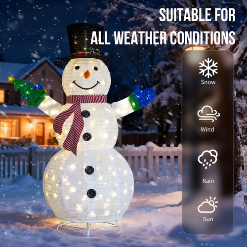 7ft pull pre - 5.7ft, snowman