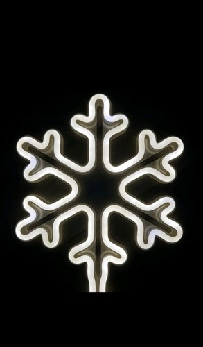 Snowflake christmas stake - 3,
