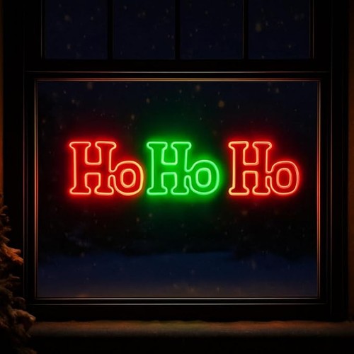 Outdoor 120cm hohoho christmas - outdoor,