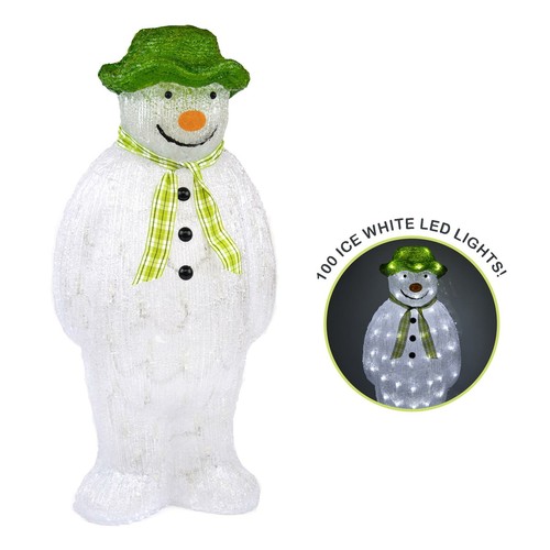 The snowman acrylic - snowman, led