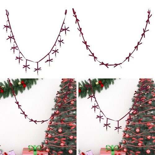 Christmas bow banner - christmas,