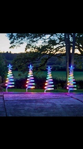 Christmas spiral stake outdoor - spiral,