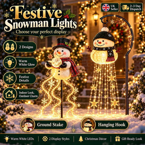 Christmas snowman magic - christmas,