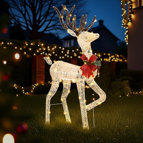 4ft lighted christmas - christmas, reindeer