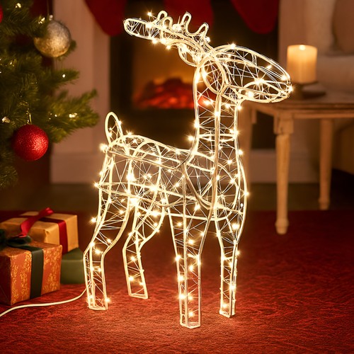 Christmas reindeer light - reindeer, up