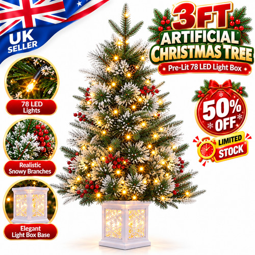 3ft artificial christmas tree - artificial,
