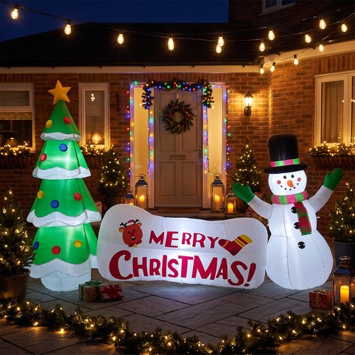 Christmas inflatable set with - set,