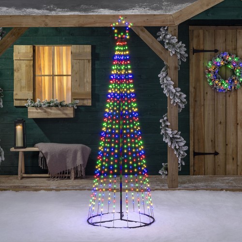 Christow snowfall led maypole - christow,