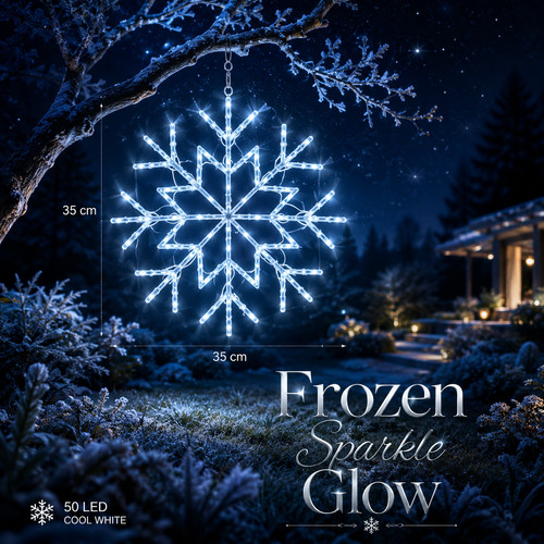 Christmas snowflake led - christmas, 50