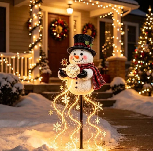 Christmas decorations snowman - christmas, decorations,