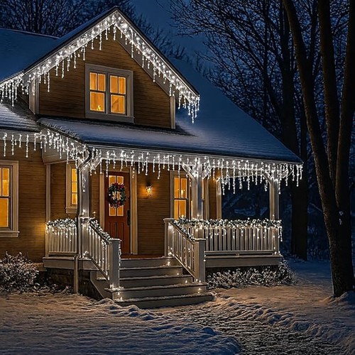2000 led white snowing - white,