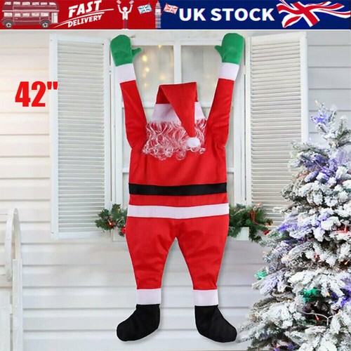 Climbing hanging santa claus - hanging,