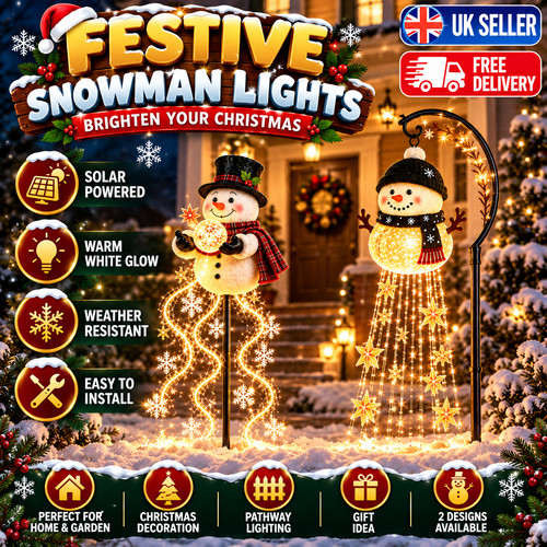 Christmas snowman magic - snowman,