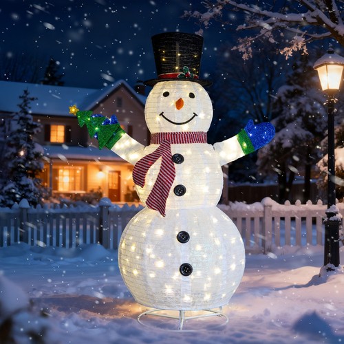 7ft lighted pre lit - 5.7ft,