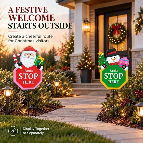 Pack santa stop here - santa,